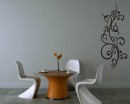 Floral Vine Vinyl Art Decals Modern Wall Art